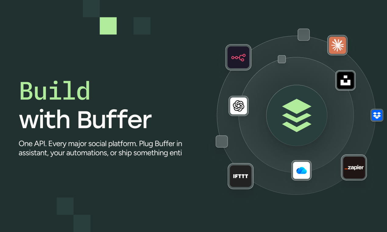 Buffer APIでSNS運用を自動化!単一エンドポイントで10プラットフォームへ投稿を実現