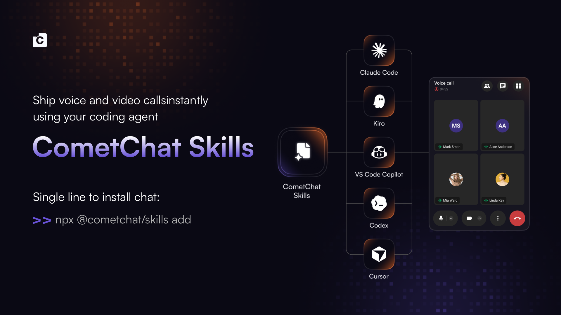 Calling Skills for AI Agentsで音声・ビデオ通話をAIに実装する最速の方法