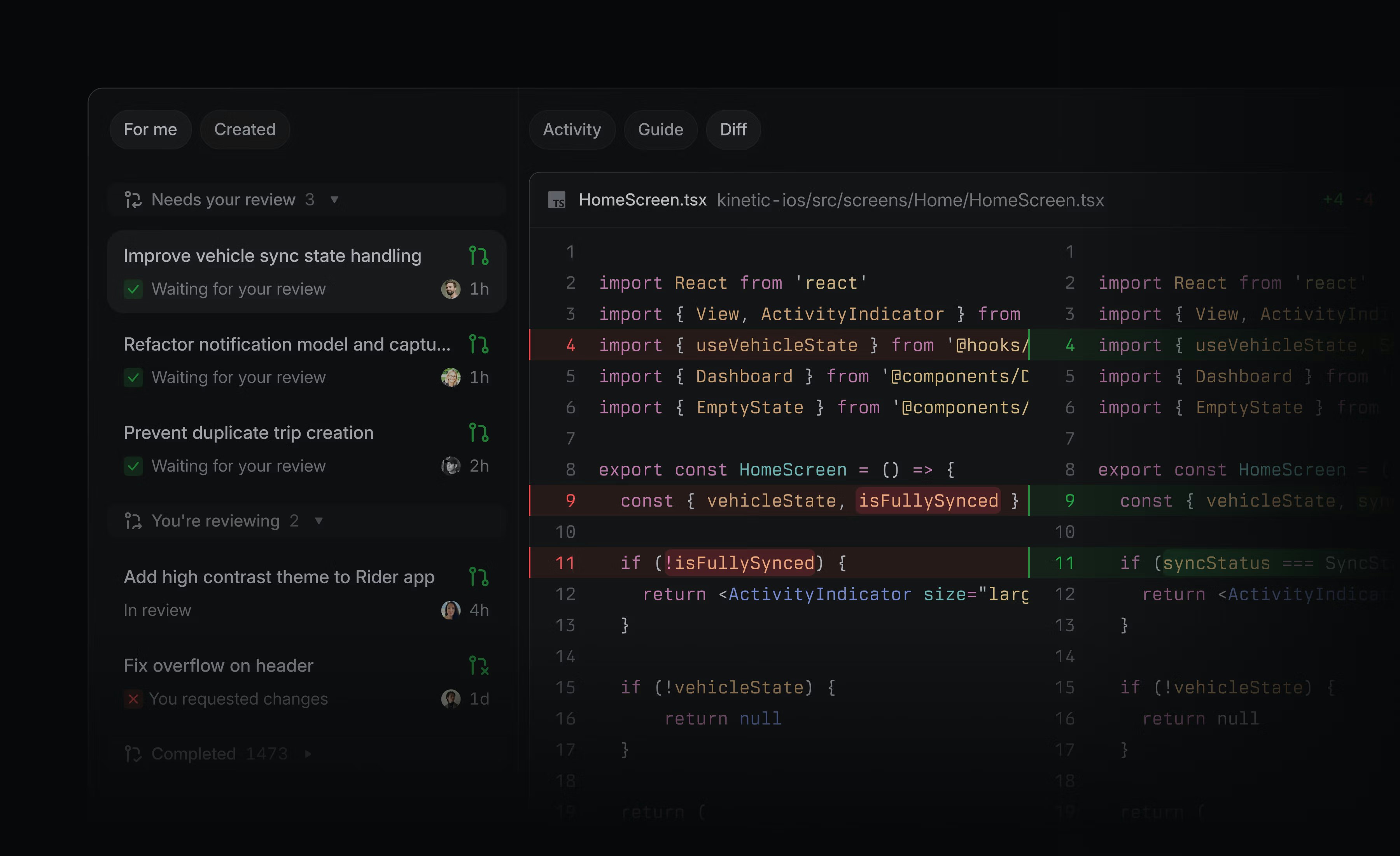 Product Screenshot